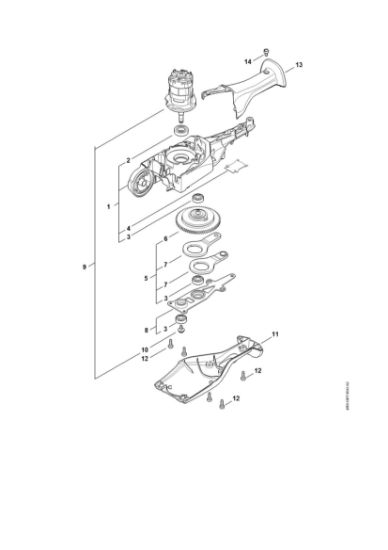 Bild von Getriebe, Elektromotor HLA 86