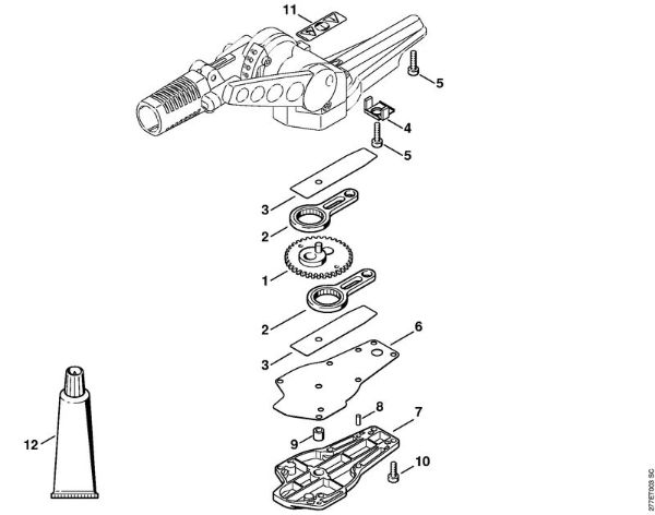 Elektro-Heckenschneider (HLE) HLE 71 K Messergetriebe 125Â° einstellbar der Marke Stihl
