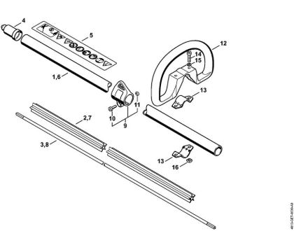 Elektro-Heckenschneider (HLE) HLE 71 K Schaft, Rundumgriff der Marke Stihl