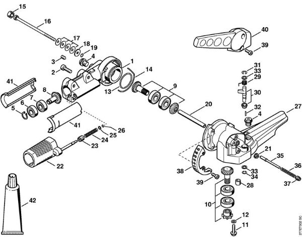 Elektro-Heckenschneider (HLE) HLE 71 K Winkelgetriebe 125Â° einstellbar der Marke Stihl