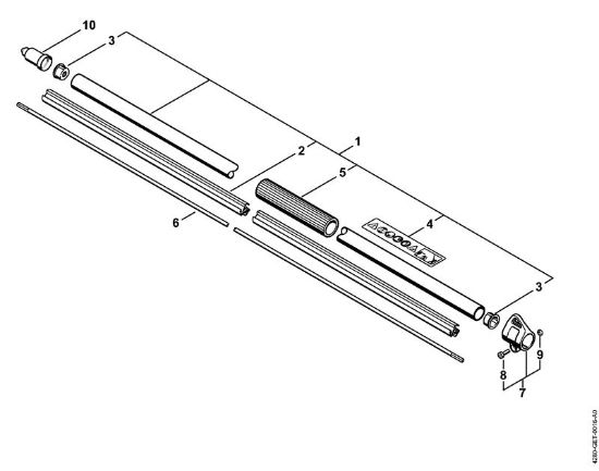 Heckenschneider (HL) HL 100 Schaft HL 100 der Marke Stihl