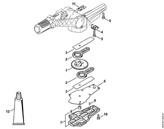 Heckenschneider (HL) HL 100 K Messergetriebe 135Â° einstellbar der Marke Stihl