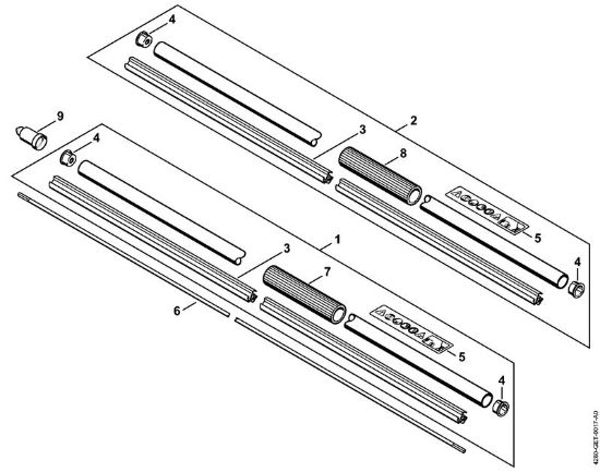 Heckenschneider (HL) HL 100 K Schaft HL 100 K der Marke Stihl