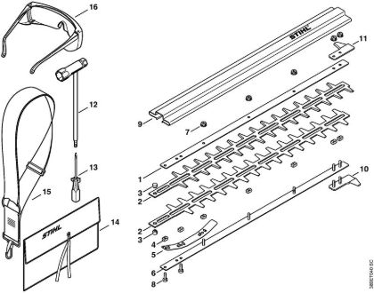 Heckenschneider (HL) HL 75 Messer, Werkzeuge der Marke Stihl