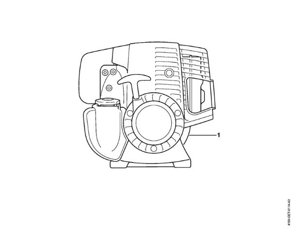 Heckenschneider (HL) HL 90 K Maschinennummer der Marke Stihl