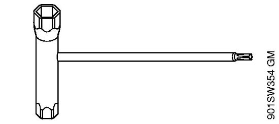 Heckenschneider (HL) HL 95 Kombischlüssel der Marke Stihl