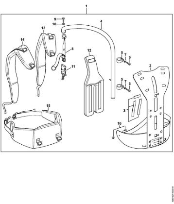 Heckenschneider (HL) HL 95 Rückentragsystem RTS der Marke Stihl