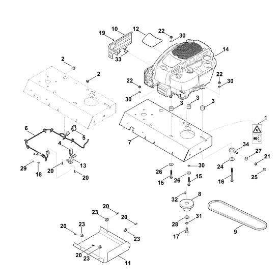 Bild von C - Motor, Antrieb GH 370.0 S