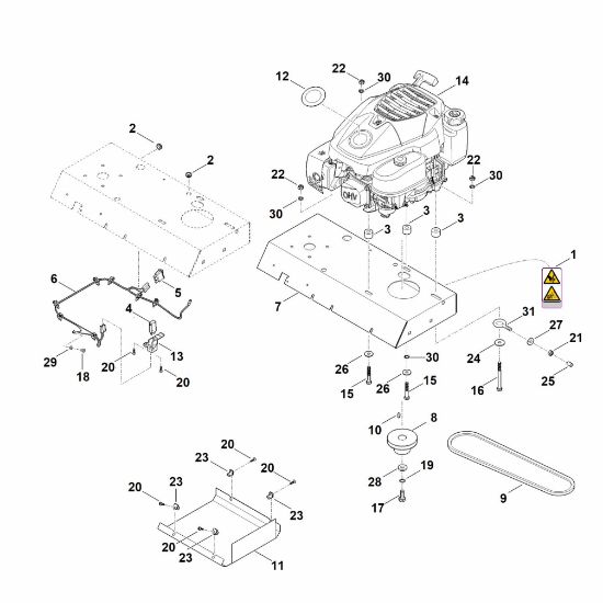 Bild von C - Motor, Antrieb GH 370.1 S