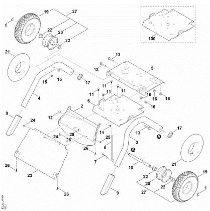 Bild von E - Fahrwerk GH 460.0 C