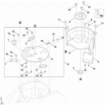 Bild von G - Messersatz (Schnitzeln) GH 460.0 C