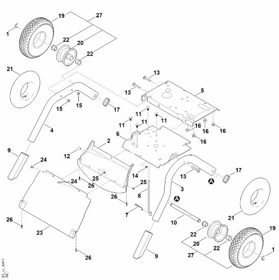 Bild von D - Fahrwerk GH 460.1 C