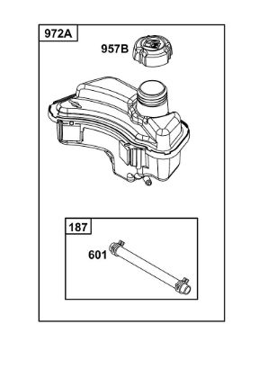 B&S - 08â  08P502-0129-H1 K - KRAFTSTOFFVERSORGUNGSGRUPPE der Marke Stihl