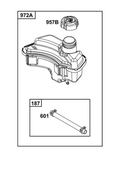 B&S - 08â  08P502-0131-H1 K - KRAFTSTOFFVERSORGUNGSGRUPPE der Marke Stihl