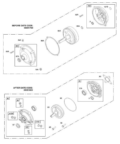 B&S - 09â  091212-1360-E1 H - Untersetzungsgetriebe der Marke Stihl