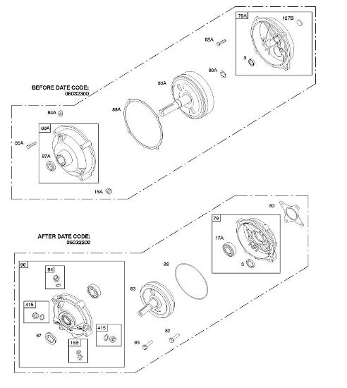B&S - 09â  093312-1182-B1 G - Untersetzungsgetriebe der Marke Stihl