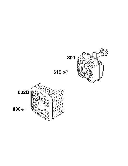 B&S - 09â  09P702-0229-H1 I - ABGASGRUPPE der Marke Stihl