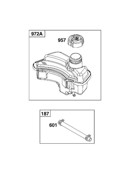 B&S - 09â  09P702-0230-H1 K - KRAFTSTOFFVERSORGUNGSGRUPPE der Marke Stihl