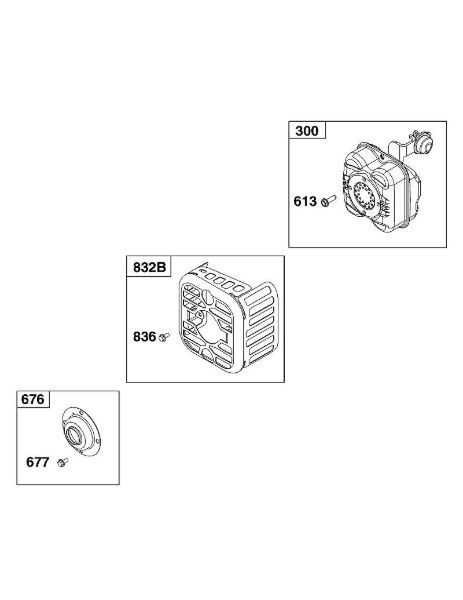 B&S - 09â  09P702-0230-H5 I - ABGASGRUPPE der Marke Stihl