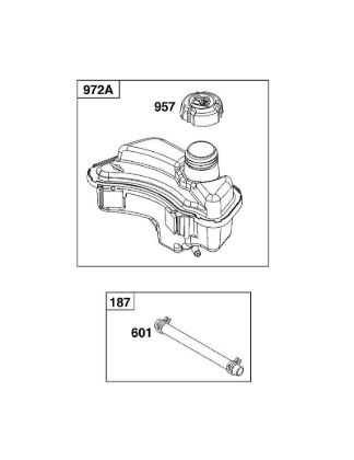 B&S - 09â  09P702-0231-H1 K - KRAFTSTOFFVERSORGUNGSGRUPPE der Marke Stihl