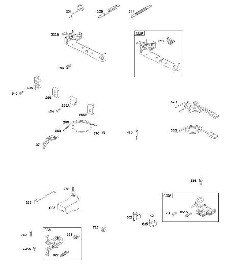 B&S - 09â  09T502-0147-B1 C - Bremse, Bedienelemente, Abdeckungen, Reglerfeder, Zündung der Marke Stihl