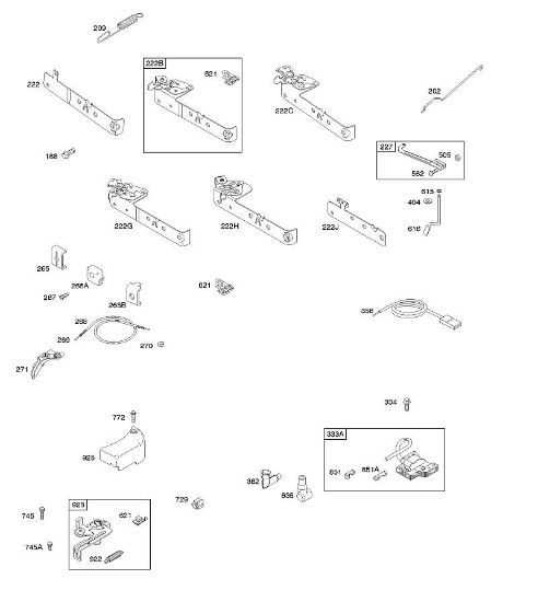 B&S - 09â  09T602-0127-H1 C - Bremse, Bedienelemente, Reglerfeder, Zündung der Marke Stihl