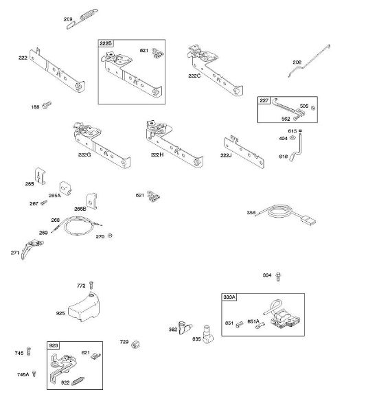 B&S - 09â  09T602-0127-H1 C - Bremse, Bedienelemente, Reglerfeder, Zündung der Marke Stihl