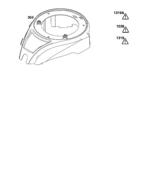 B&S - 10â  100602-0036-H5 B - LÃœFTERGEHÃ„USEGRUPPE der Marke Stihl