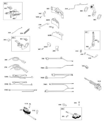 B&S - 10â  100602-0161-H8 B - Generator, Bremse, Bedienelemente, Reglerfeder, Zündung der Marke Stihl