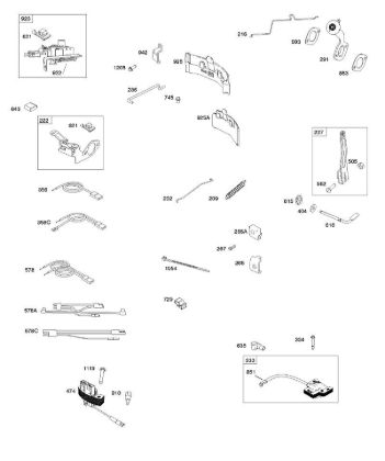 B&S - 10â  100802-0126-H8 B - Generator, Bremse, Bedienelemente, Reglerfeder, Zündung der Marke Stihl