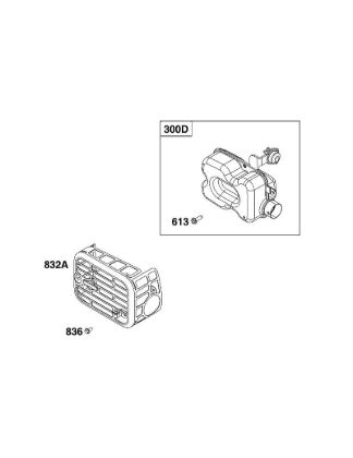 B&S - 10â  103M02-0099-H5 I - ABGASGRUPPE der Marke Stihl