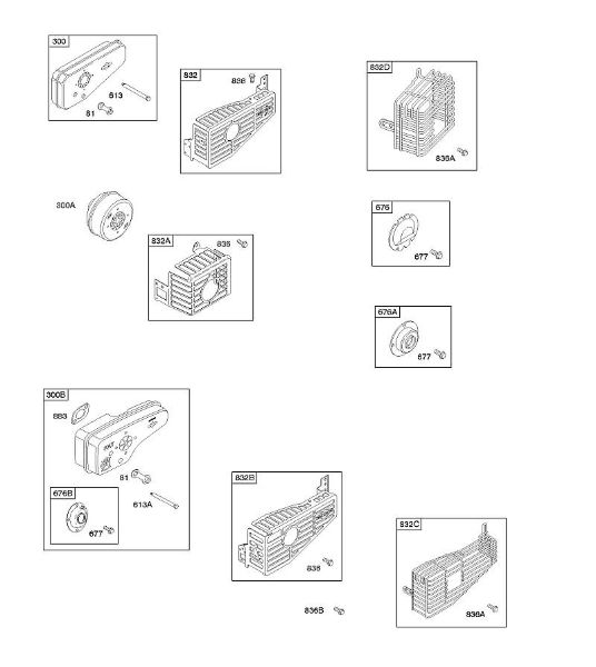 B&S - 10â  10A902-2128-E1 F - Auslasssystem der Marke Stihl