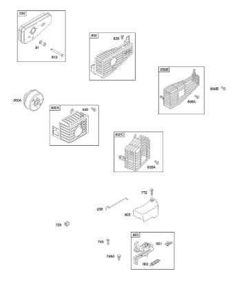 B&S - 10â  10D902-0168-B1 C - Bremse, Auslasssystem der Marke Stihl
