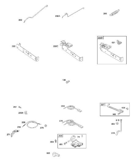 B&S - 10â  10F902-0110-B1 E - Bedienelemente, Reglerfeder, Zündung der Marke Stihl