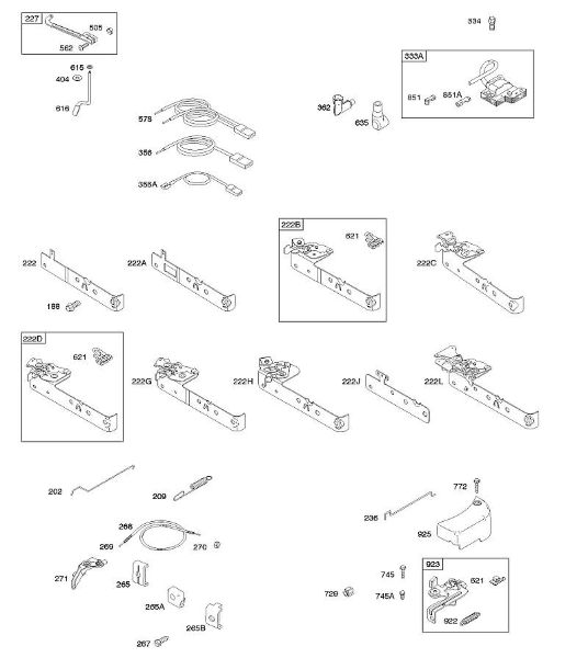 B&S - 10â  10T802-0180-B1 C - Bremse, Bedienelemente, Reglerfeder, Zündung der Marke Stihl