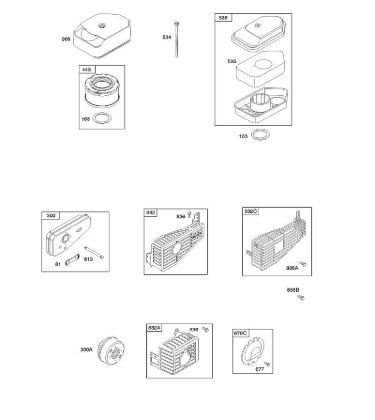 B&S - 10â  10T802-0198-B1 A - Luftfilter, Auslasssystem der Marke Stihl