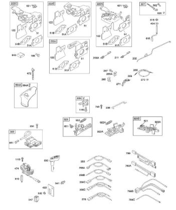 B&S - 12â  121602-0149-E1 C - Bremse, Bedienelemente, Reglerfeder, Zündung der Marke Stihl