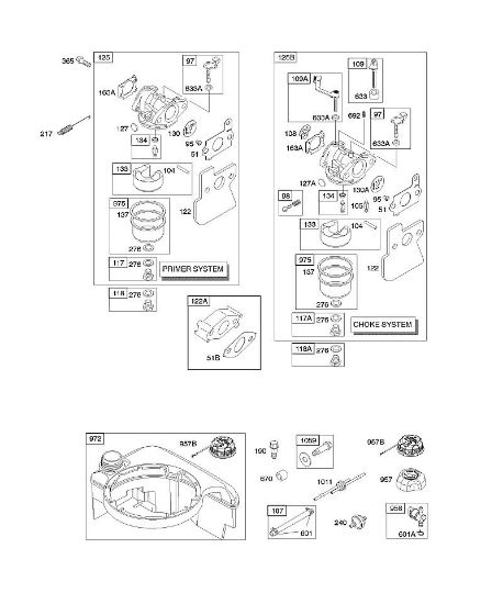 B&S - 12â  122602-0194-E1 D - Vergaser, Kraftstoffversorgung der Marke Stihl