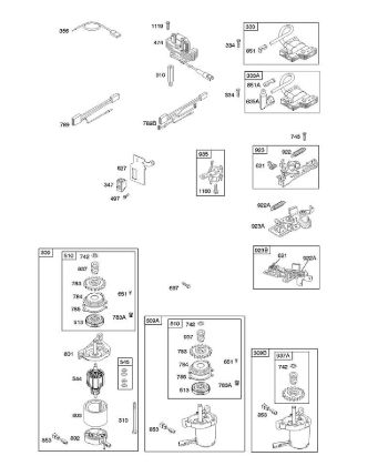 B&S - 12â  122H82-0125-01 B - Generator, Elektroanlasser, elektrische Anlage, Schwungradbremse, Zündung der Marke Stihl