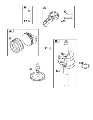 B&S - 12â  123P02-0067-H1 F - KURBELWELLENGRUPPE der Marke Stihl