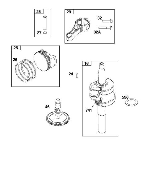 B&S - 12â  123P02-0067-H1 F - KURBELWELLENGRUPPE der Marke Stihl