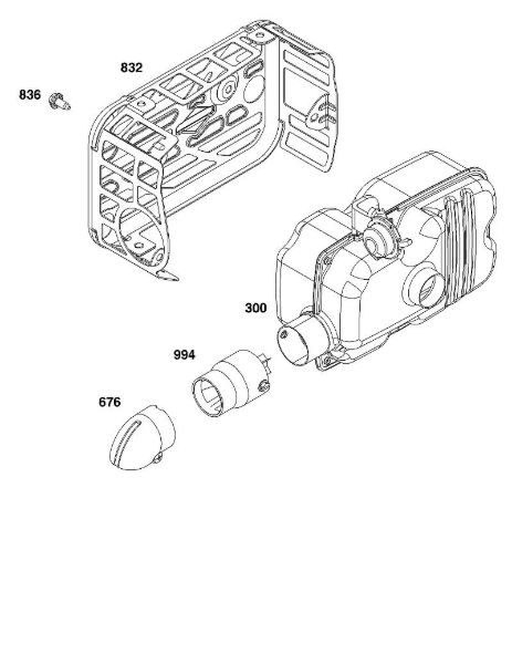 B&S - 12â  125P02-0087-F1 I - ABGASGRUPPE der Marke Stihl