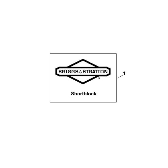 B&S - 12â  126T02-4164-B1 I - Teilemotor (Shortblock) der Marke Stihl