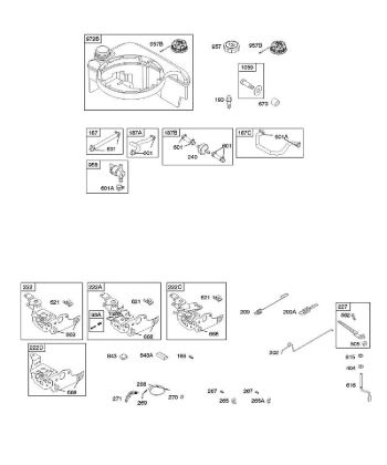 B&S - 12â  127807-0662-01 F - Bedienelemente, Kraftstoffversorgung, Reglerfeder der Marke Stihl