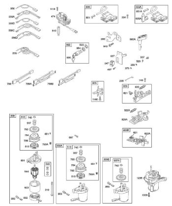 B&S - 12â  12F802-1318-81 B - Generator, Elektroanlasser, elektrische Anlage, Schwungradbremse, Zündung der Marke Stihl
