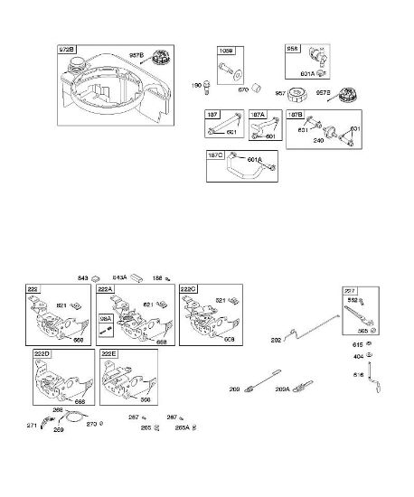 B&S - 12â  12F802-1360-01 F - Bedienelemente, Kraftstoffversorgung, Reglerfeder der Marke Stihl