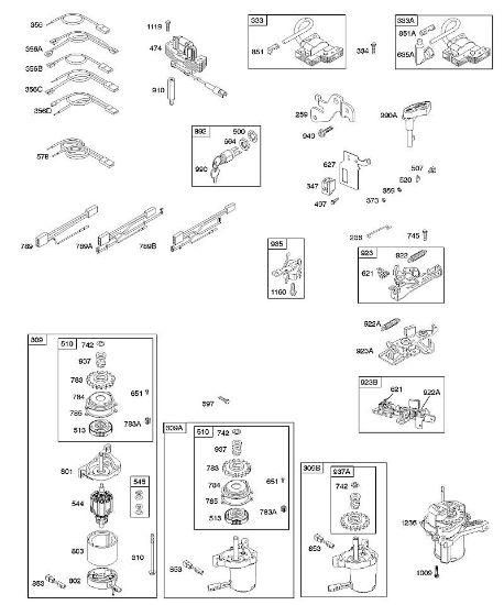 B&S - 12â  12F807-1310-01 B - Generator, Elektroanlasser, elektrische Anlage, Schwungradbremse, Zündung der Marke Stihl