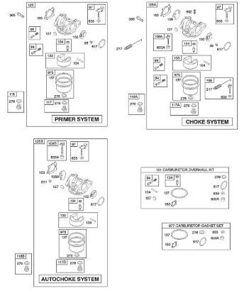 B&S - 12â  12H802-0671-01 E - Vergaser der Marke Stihl