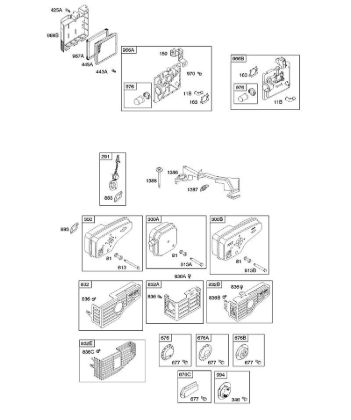 B&S - 12â  12H807-1823-B1 A - Luftfilter, Auslasssystem der Marke Stihl