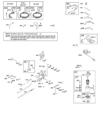 B&S - 21â  217802-0138-B1 B - Generator, Bedienelemente, Elektroanlasser, Reglerfeder, Zündung der Marke Stihl